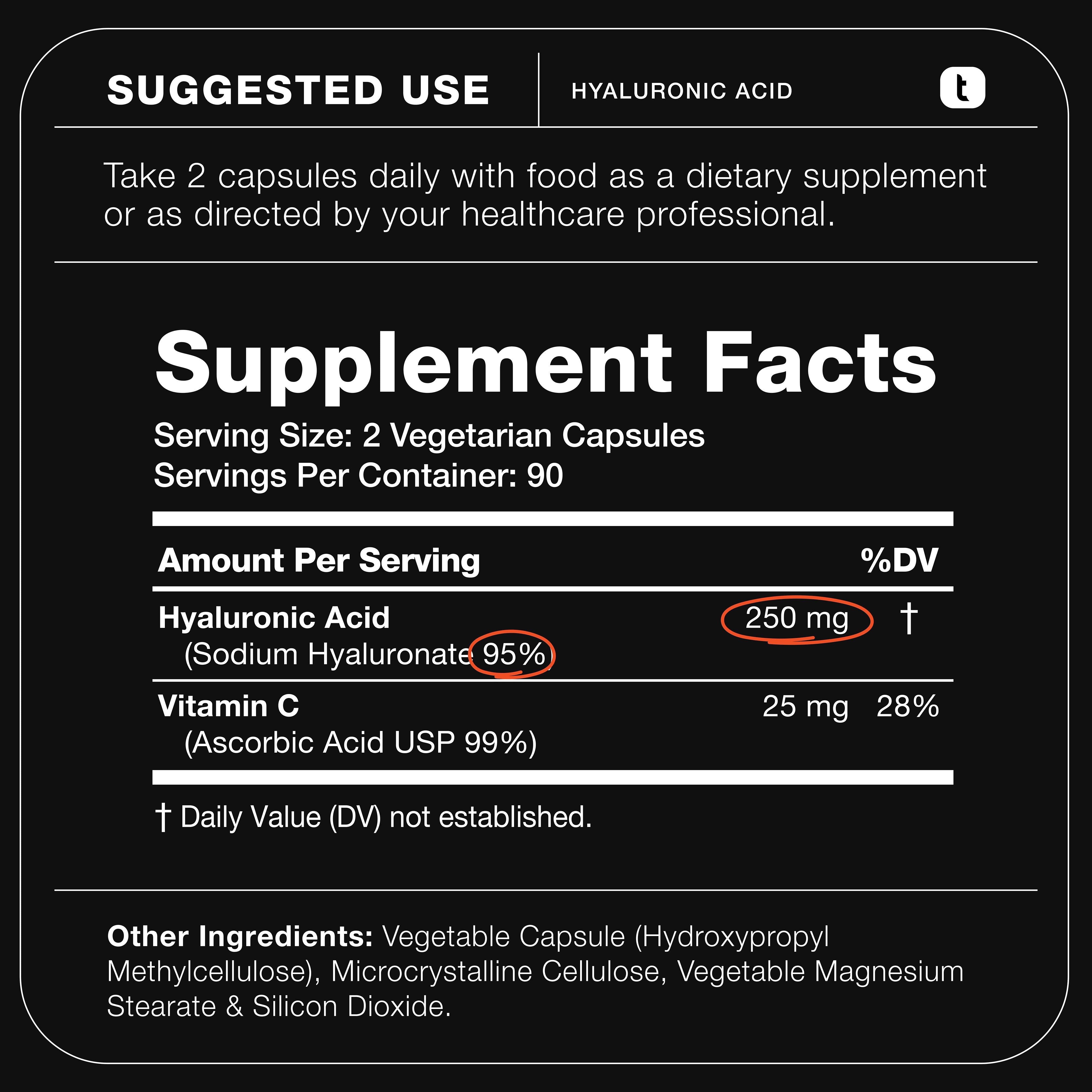 Hyaluronic Acid 95%
