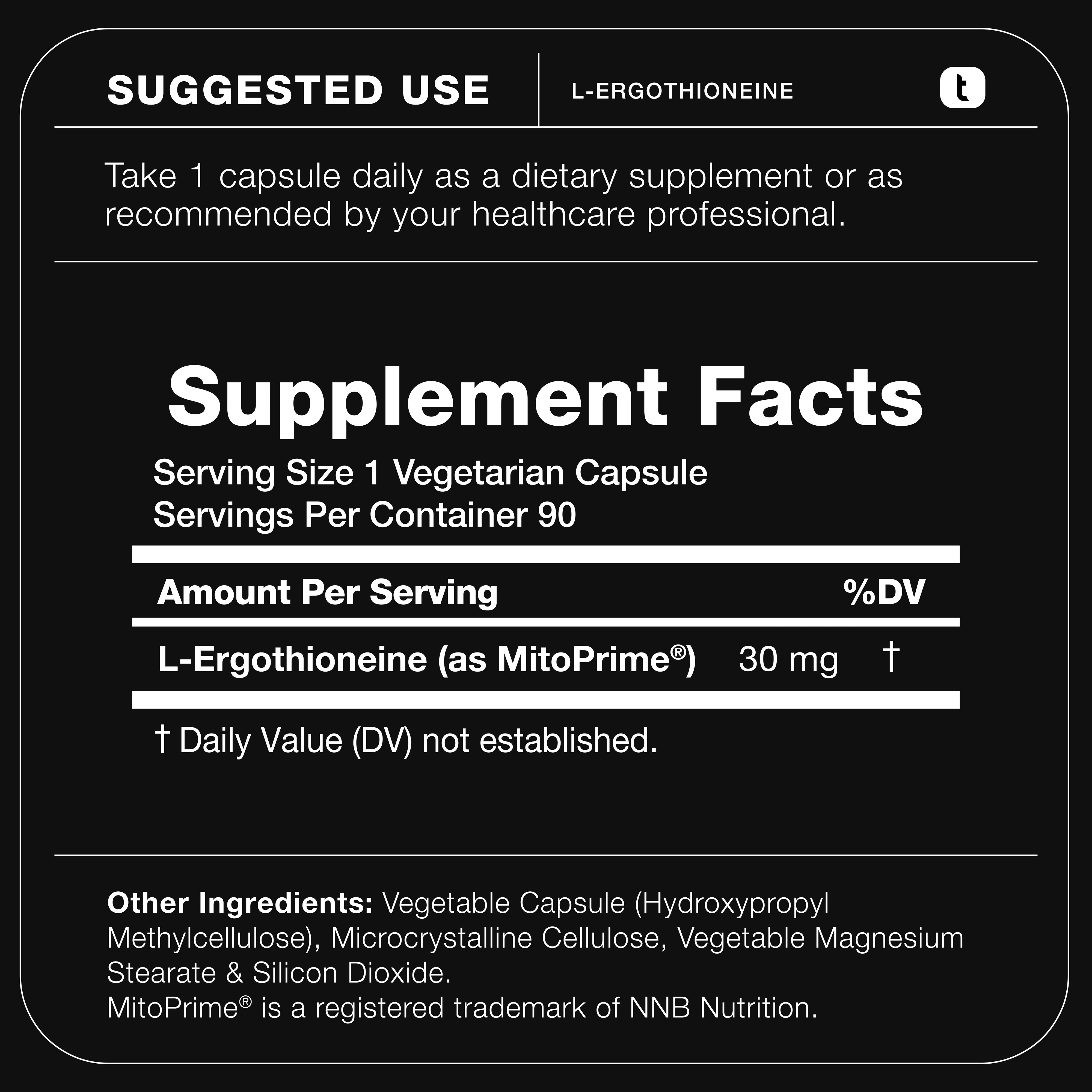L-Ergothioneine 30MG