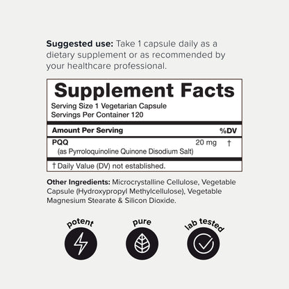 PQQ 99% (20mg)