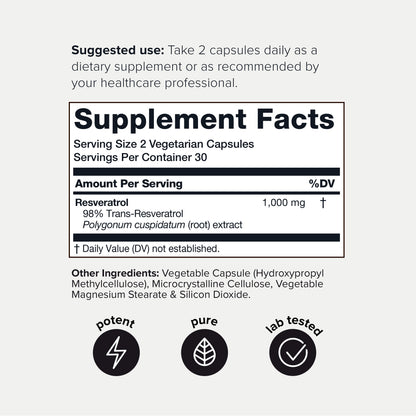 Resveratrol 98% 1000