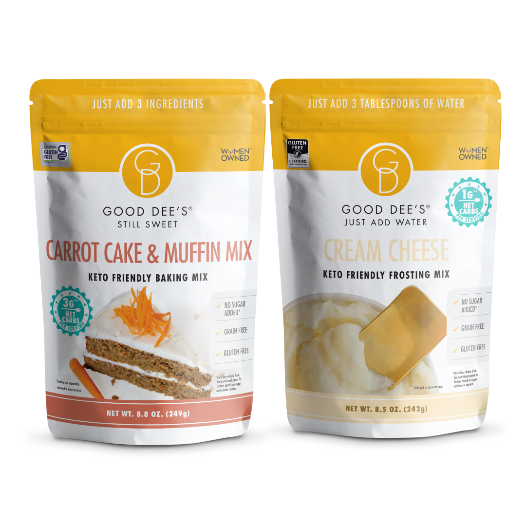Classic Keto Carrot Bundle - Gluten Free and No Added Sugar by Good Dee's