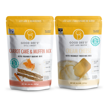 Classic Keto Carrot Bundle - Gluten Free and No Added Sugar by Good Dee's