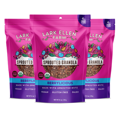 Berrylicious Sprouted Granola (Grain-Free)