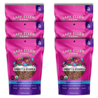 Berrylicious Sprouted Granola (Grain-Free)