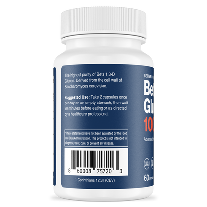 Beta Glucan 100 by Better Way Health