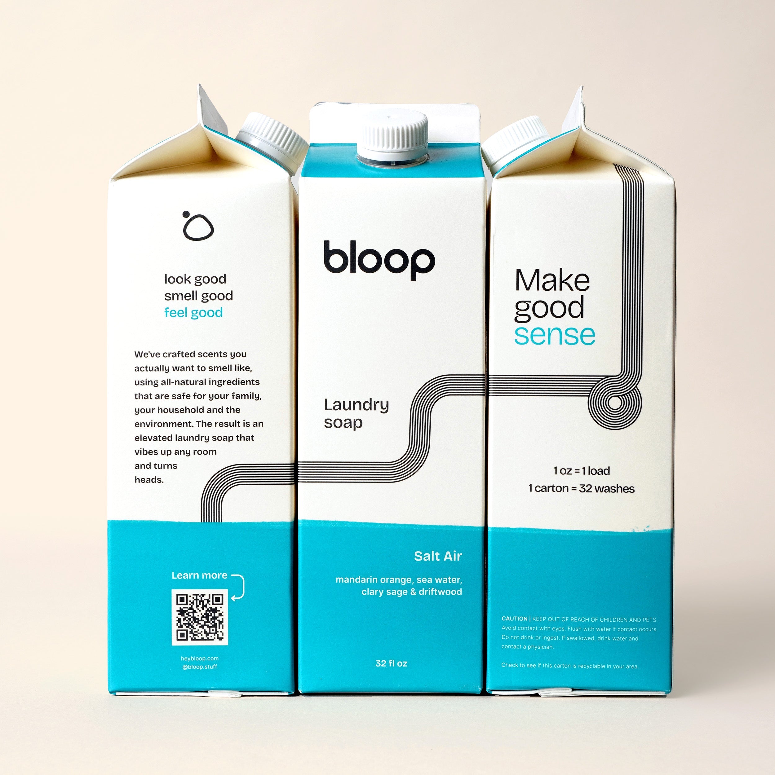 Salt Air Natural Laundry Soap by Bloop