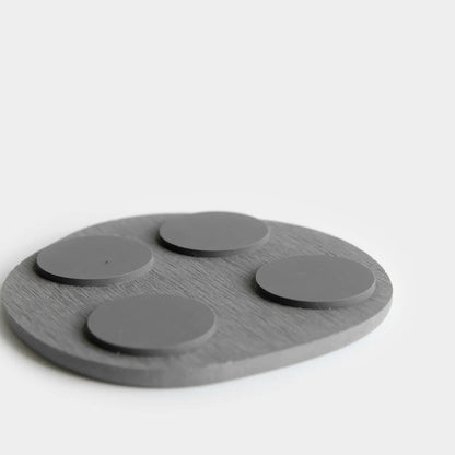 Stone Saucer - 2 Small by Dorai Home | Quick-Drying Home Essentials