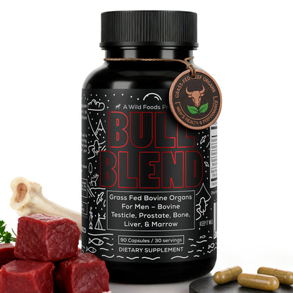 Wholesale of 10 - The Bull Blend - Beef Organs for Hormone Support