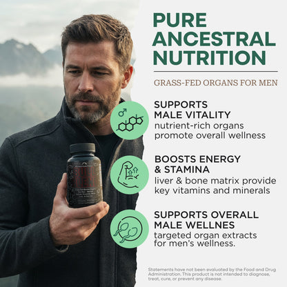 Wholesale of 10 - The Bull Blend - Beef Organs for Hormone Support
