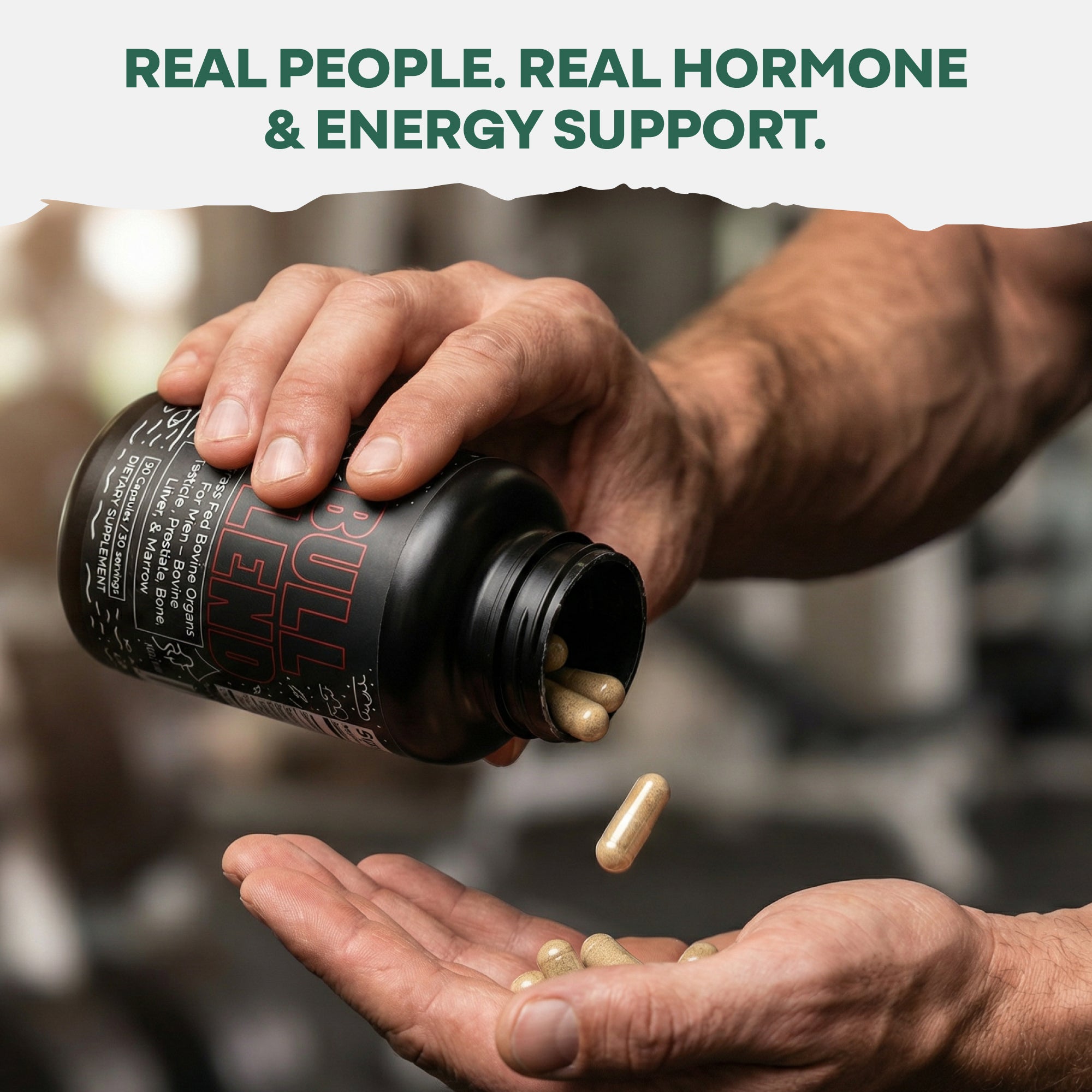 Wholesale of 10 - The Bull Blend - Beef Organs for Hormone Support