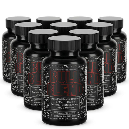 Wholesale of 10 - The Bull Blend - Beef Organs for Hormone Support