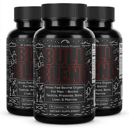 Bull Blend, 30 servings – supporting natural energy levels and male vitality.
