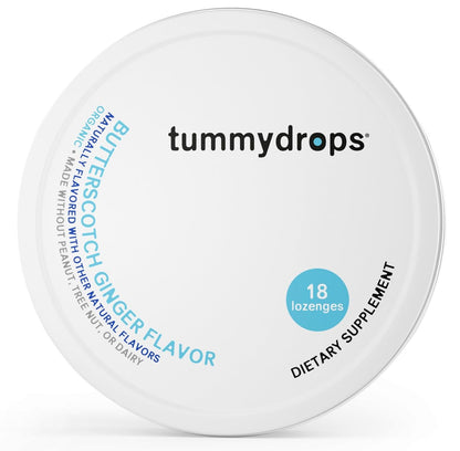 Butterscotch Ginger Tummydrops, 18 ct