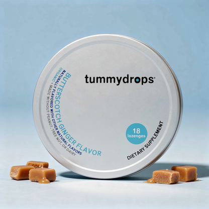 Butterscotch Ginger Tummydrops, 18 ct