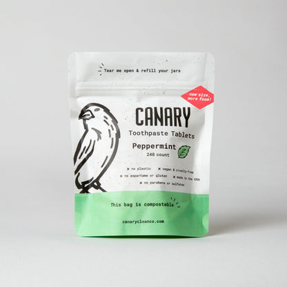 Peppermint Toothpaste Tablets by Canary