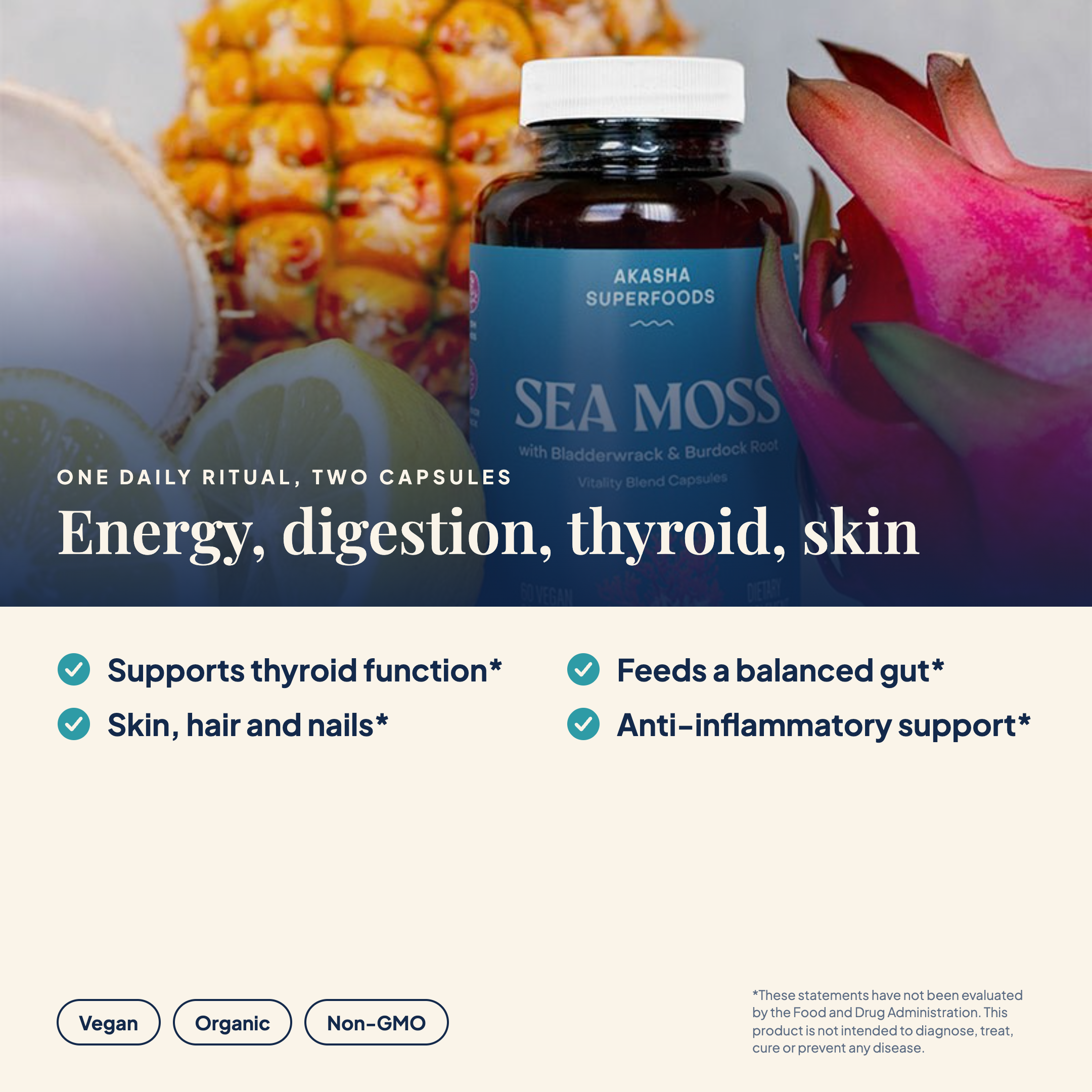 Sea Moss Vitality Blend Capsules