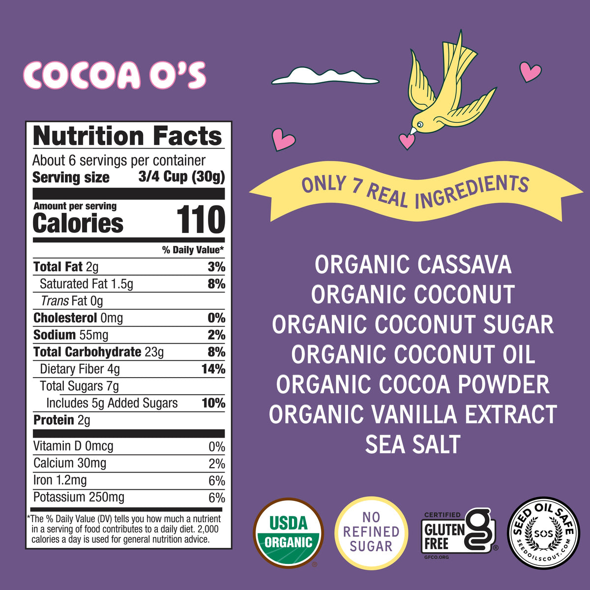 Lovebird Cereal Cocoa (4 Boxes)