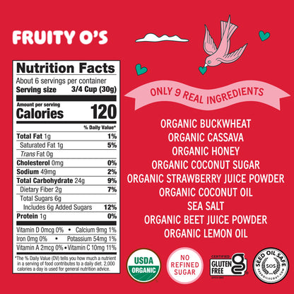 Lovebird Cereal Fruity (4 Boxes)