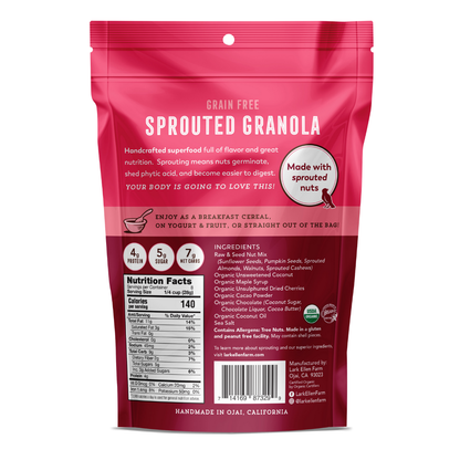 Cacao Cherry  Sprouted Granola (Grainfree)