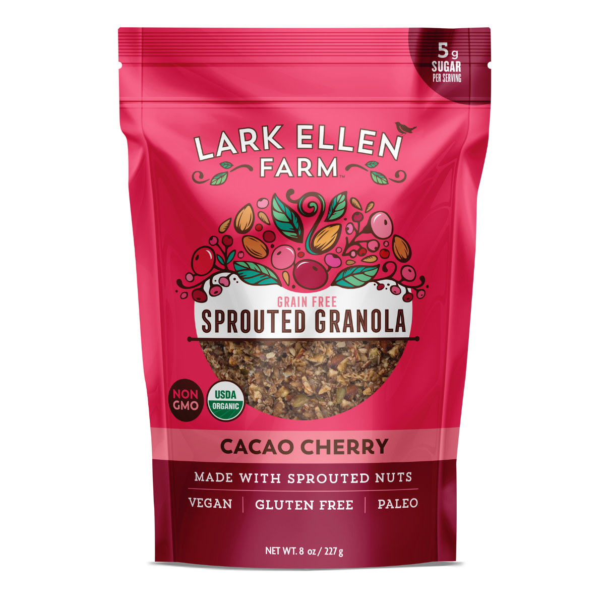 Cacao Cherry  Sprouted Granola (Grainfree)