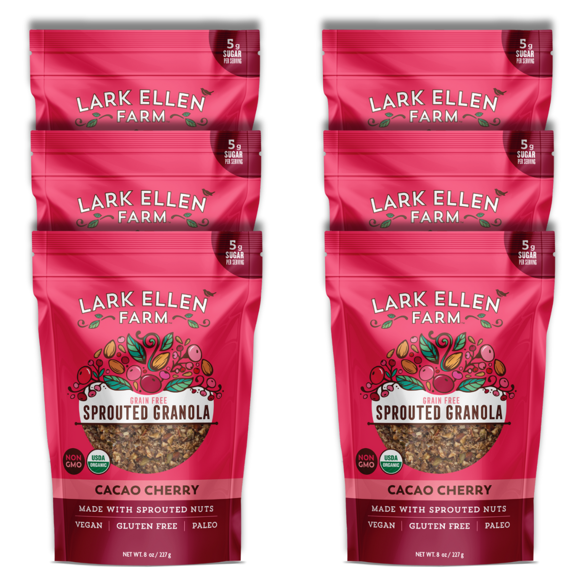 Cacao Cherry  Sprouted Granola (Grainfree)