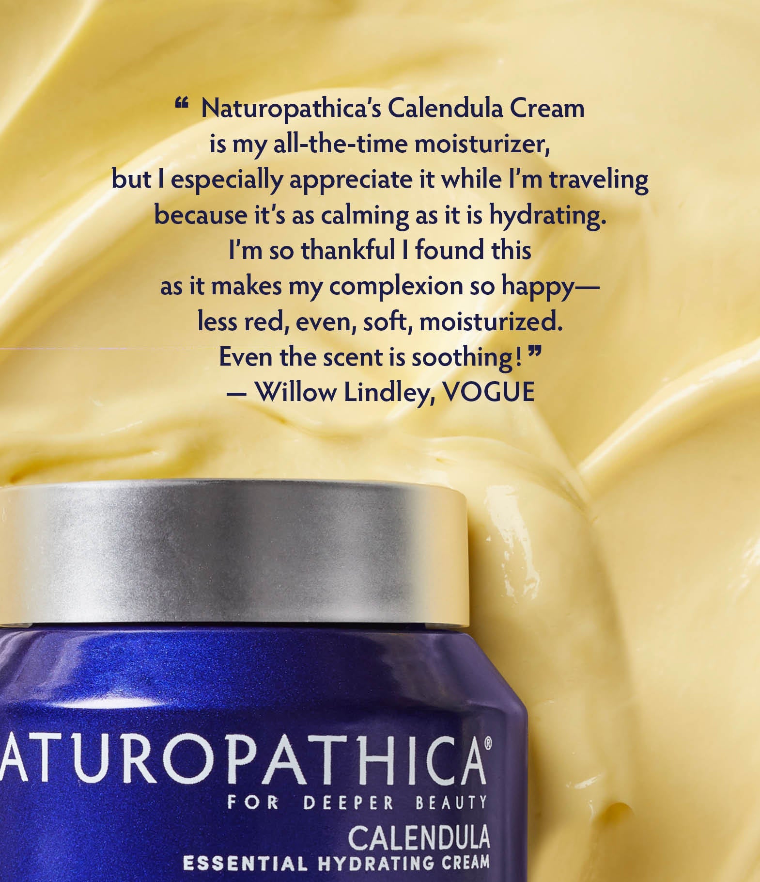 Calendula Essential Hydrating Cream by Naturopathica