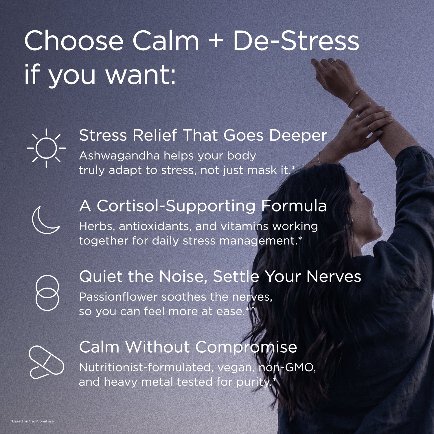 Calm + De-Stress Formula