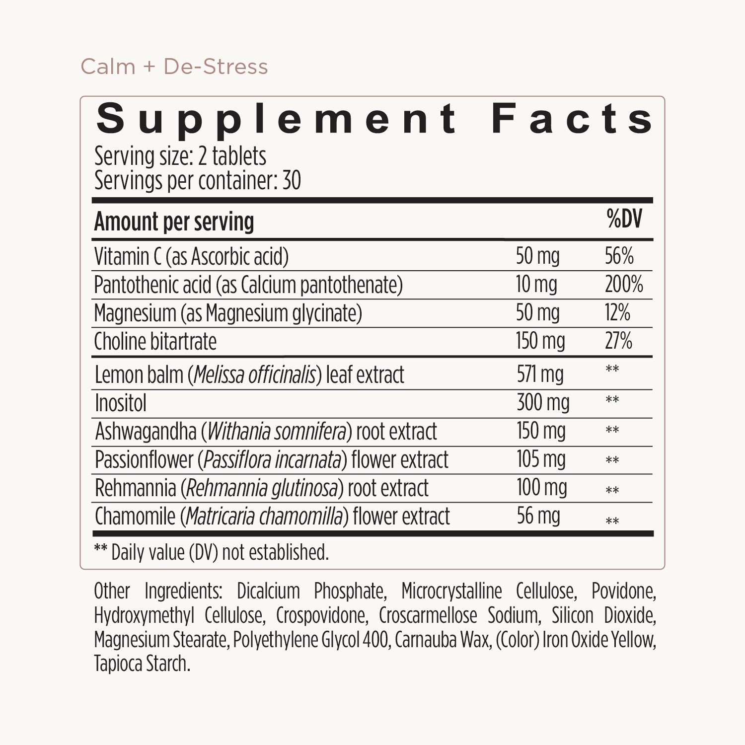 Calm + De-Stress Twin Pack - 2 Months Supply