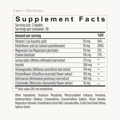 Calm + De-Stress Twin Pack - 2 Months Supply