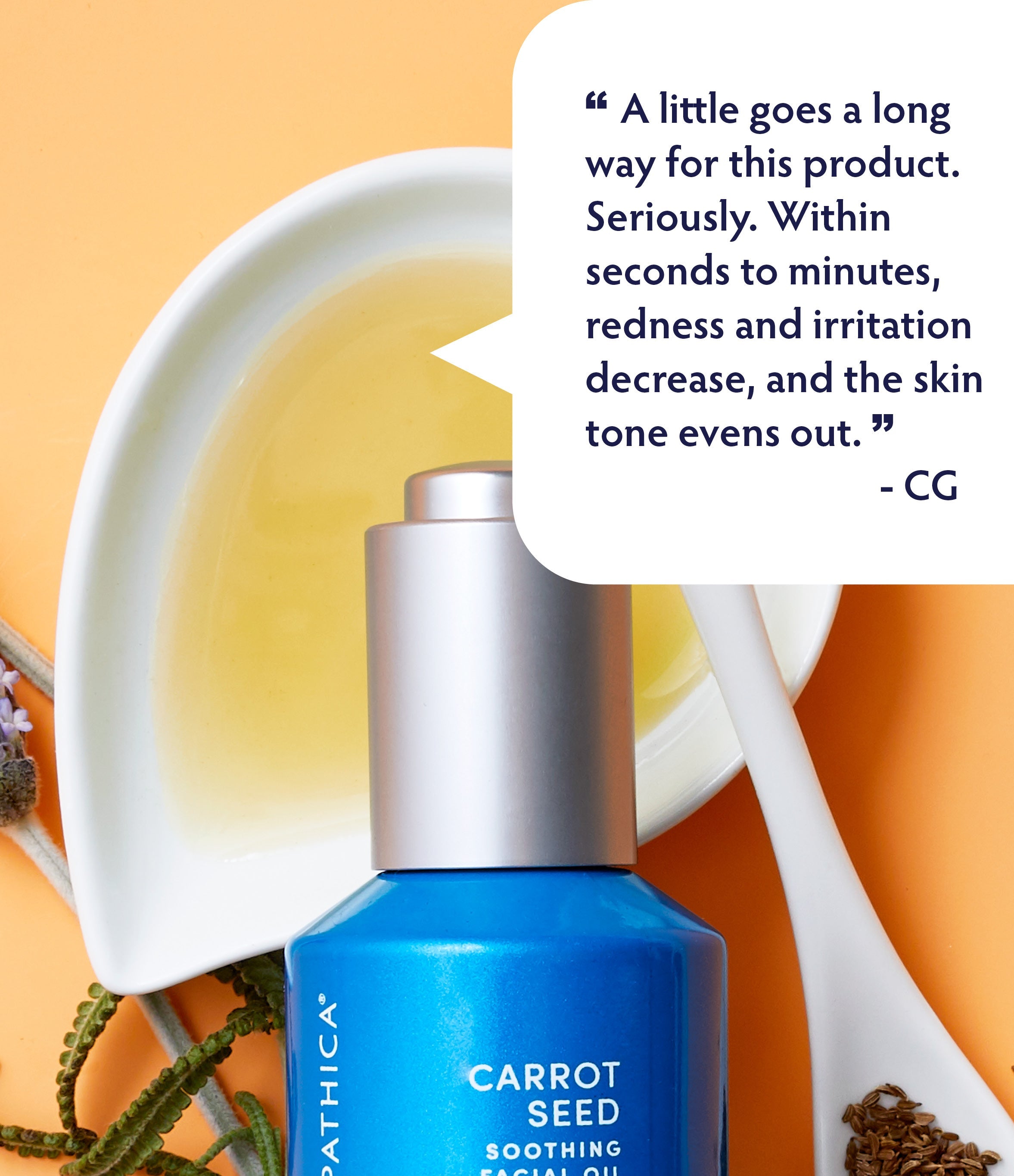 Carrot Seed Soothing Facial Oil by Naturopathica