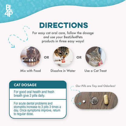 Cat Dental Care and Bad Breath Remedy by BestLife4Pets