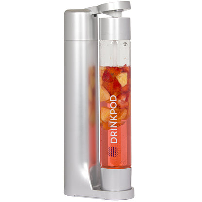 FIZZPod Soda Machine - Make Homemade Sparkling Water, Juice, Tea and Cocktail Drinks with Fruits & Candy by Drinkpod