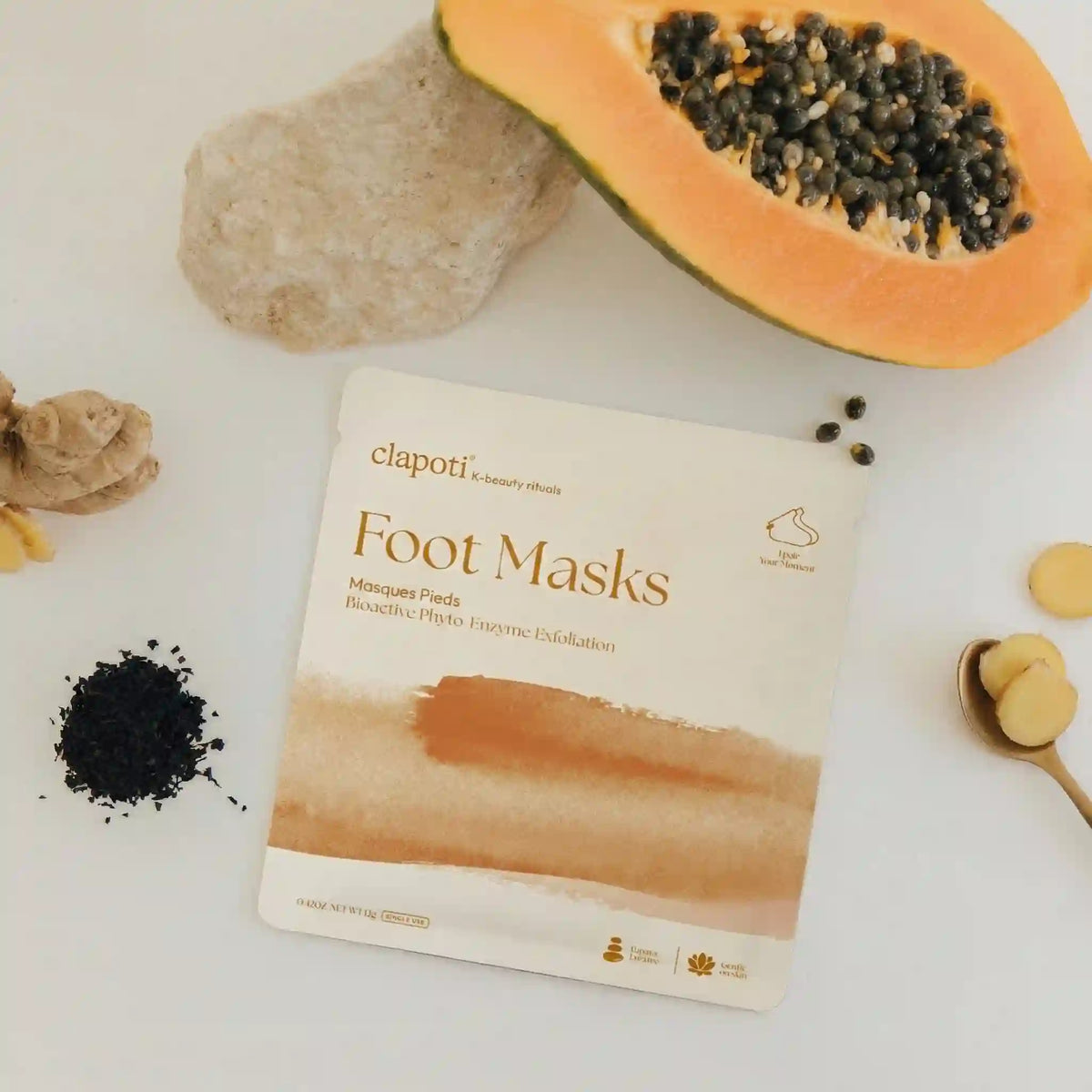 Foot Mask Exfoliant, 3-Pack