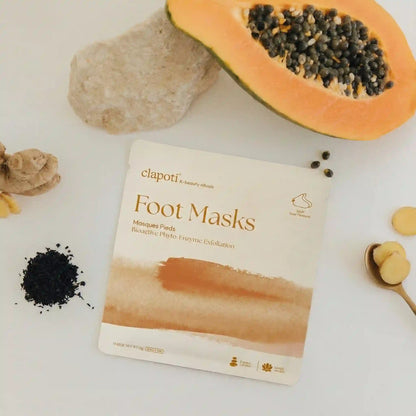 Foot Mask Exfoliant, 3-Pack