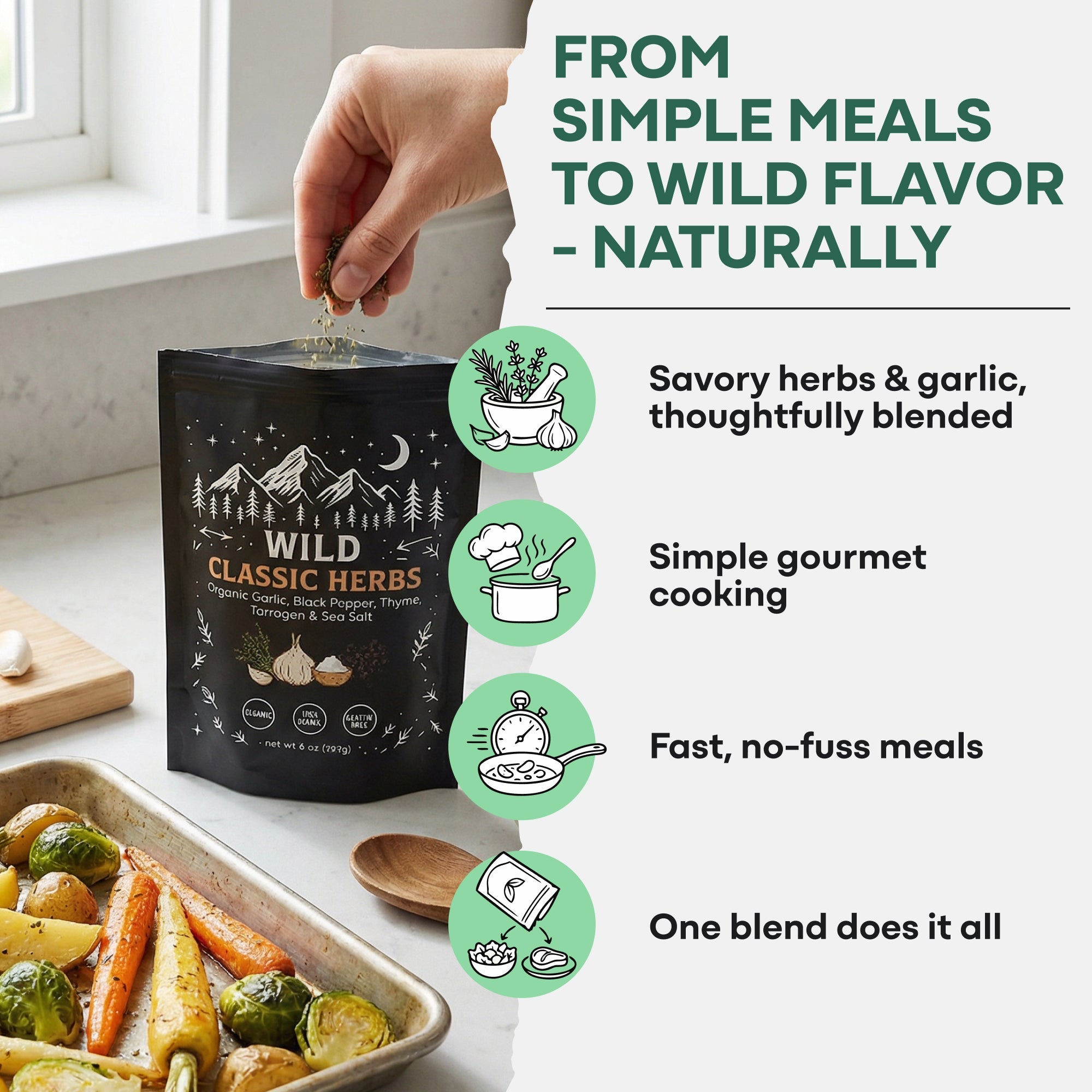 Wild Classic Herbs 4oz