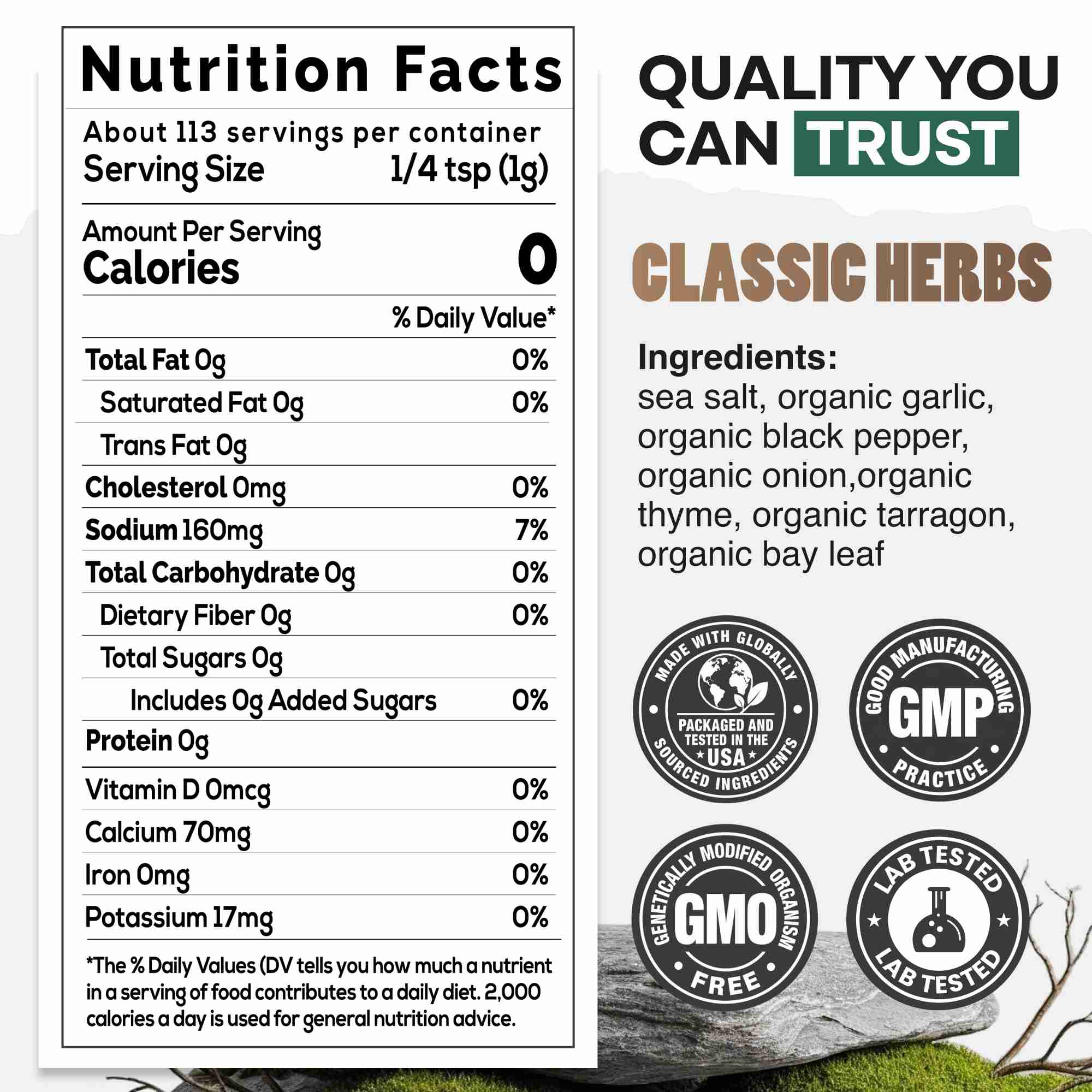 Wild Classic Herbs 4oz