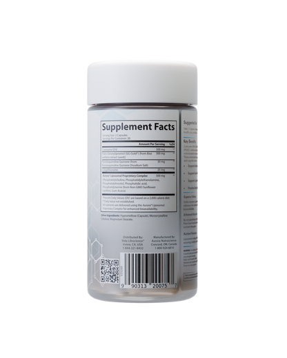Liposomal CoQ10/PQQ Capsules