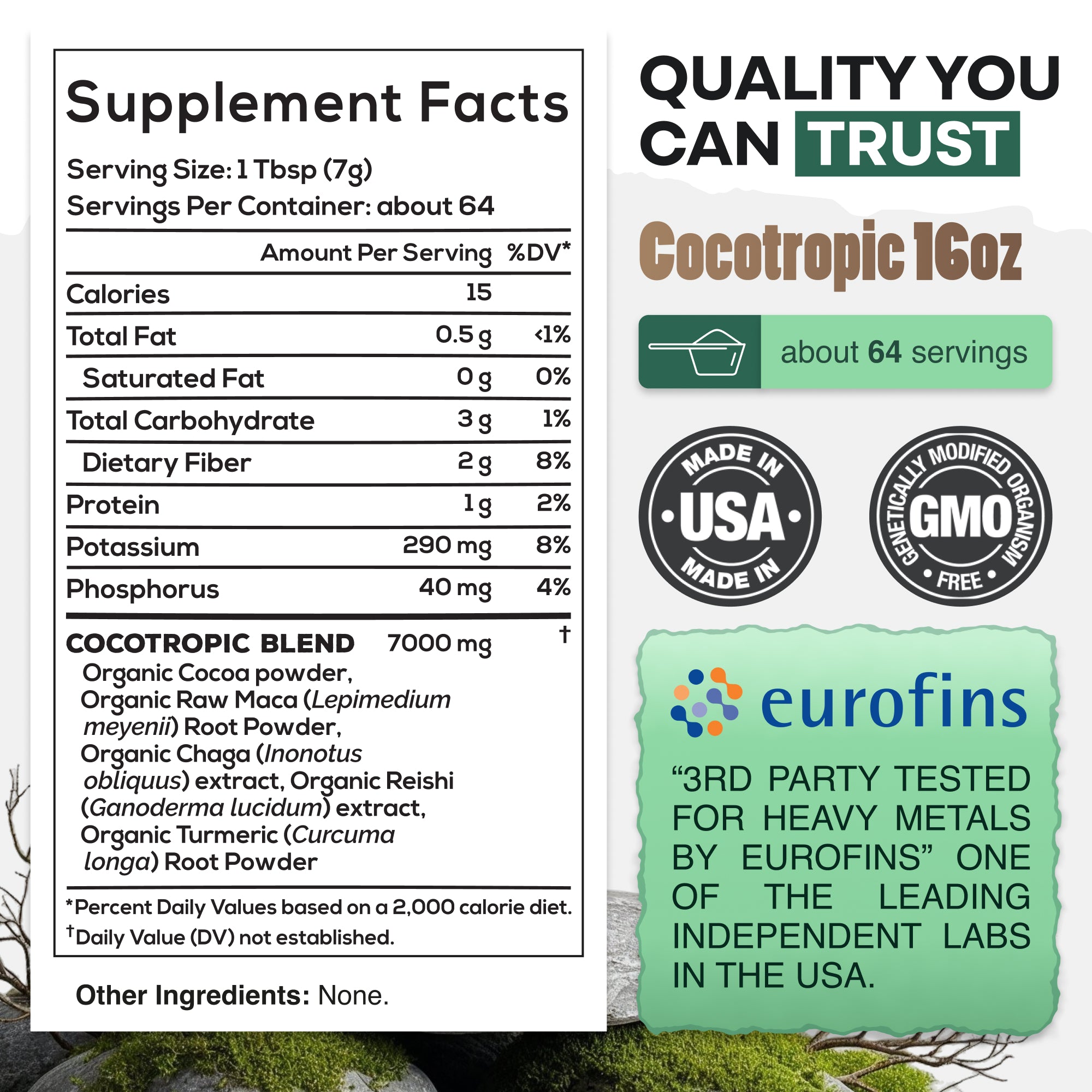 Wholesale of 10 - CocoTropic Superfood Mix - 100% Organic