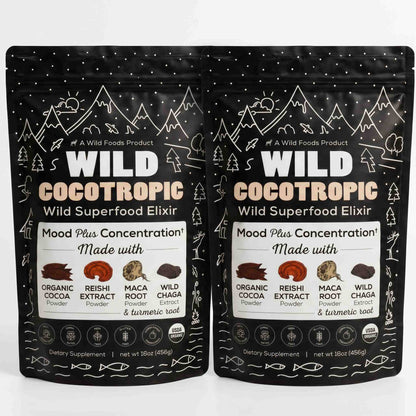 CocoTropic, 32 servings – Organic Mushroom Mix for Energy & Focus