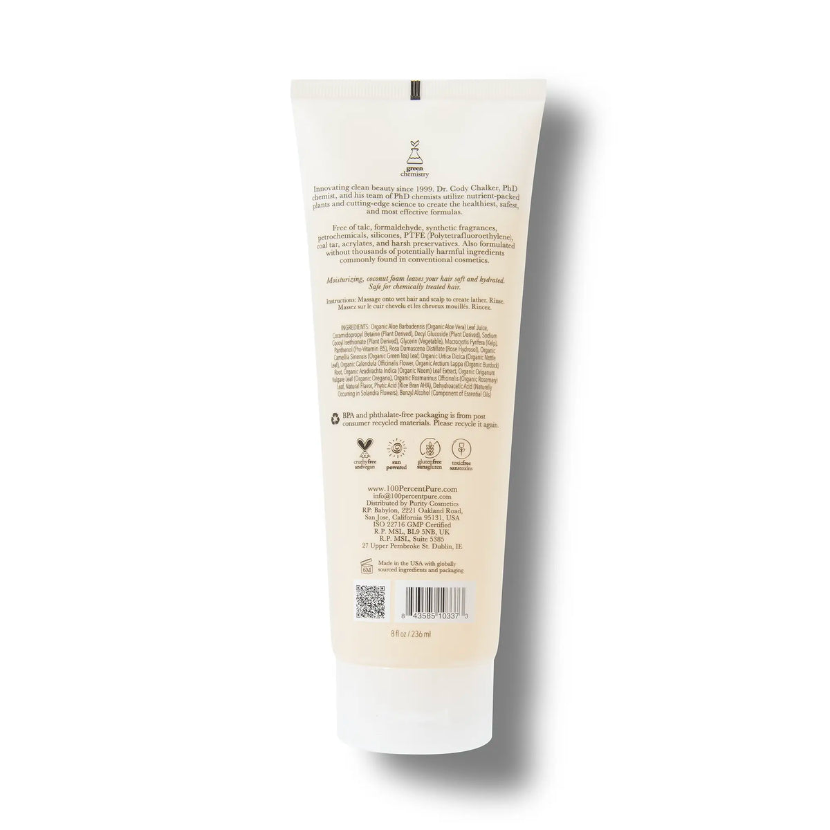 Honey and Virgin Coconut Restorative Shampoo