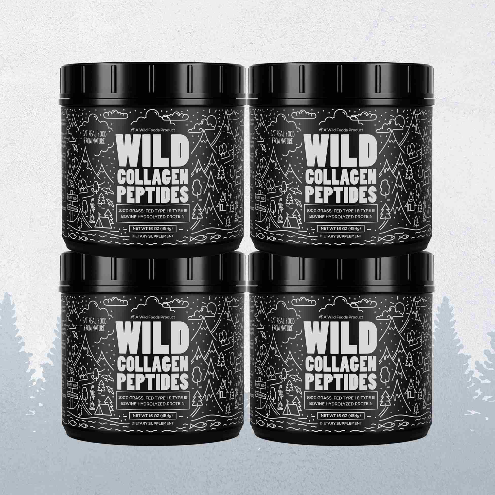 Grass-Fed Collagen Peptides, 41 servings – Skin, Hair & Joint Support Collagen