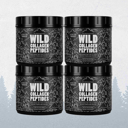 Grass-Fed Collagen Peptides, 41 servings – Skin, Hair & Joint Support Collagen
