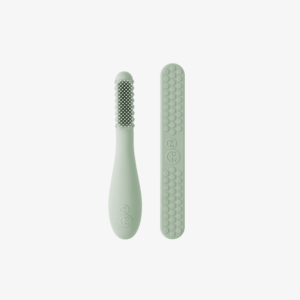 Baby-Led™ Toothbrush + Sensory Tongue Depressor by ezpz