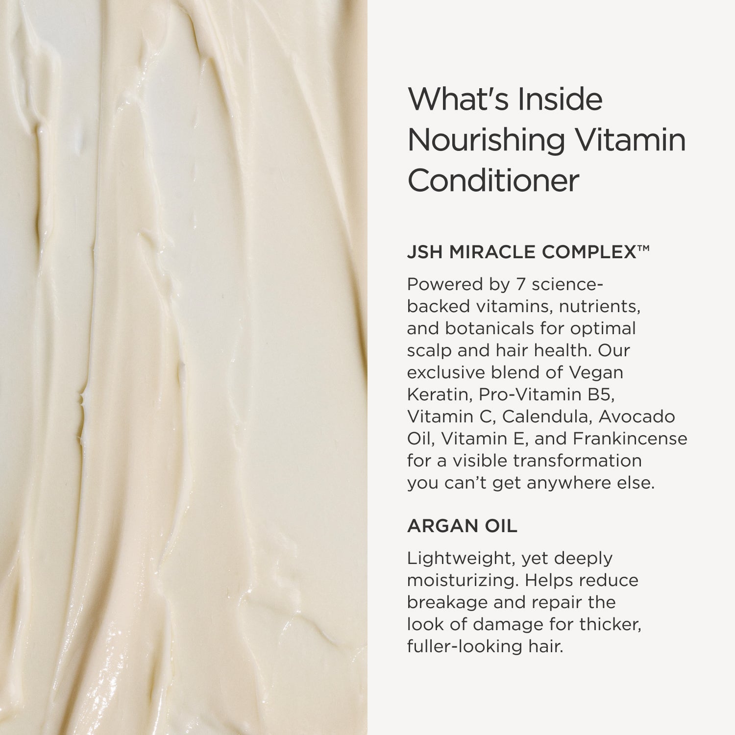 Nourishing Vitamin Conditioner - Repair + Shine