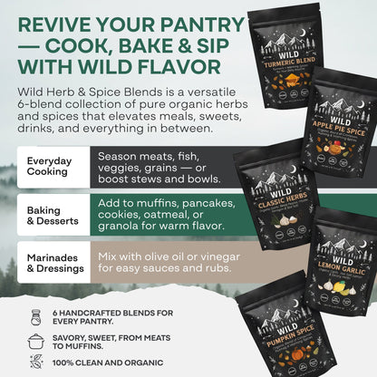 Wild Herb and Spice Blends