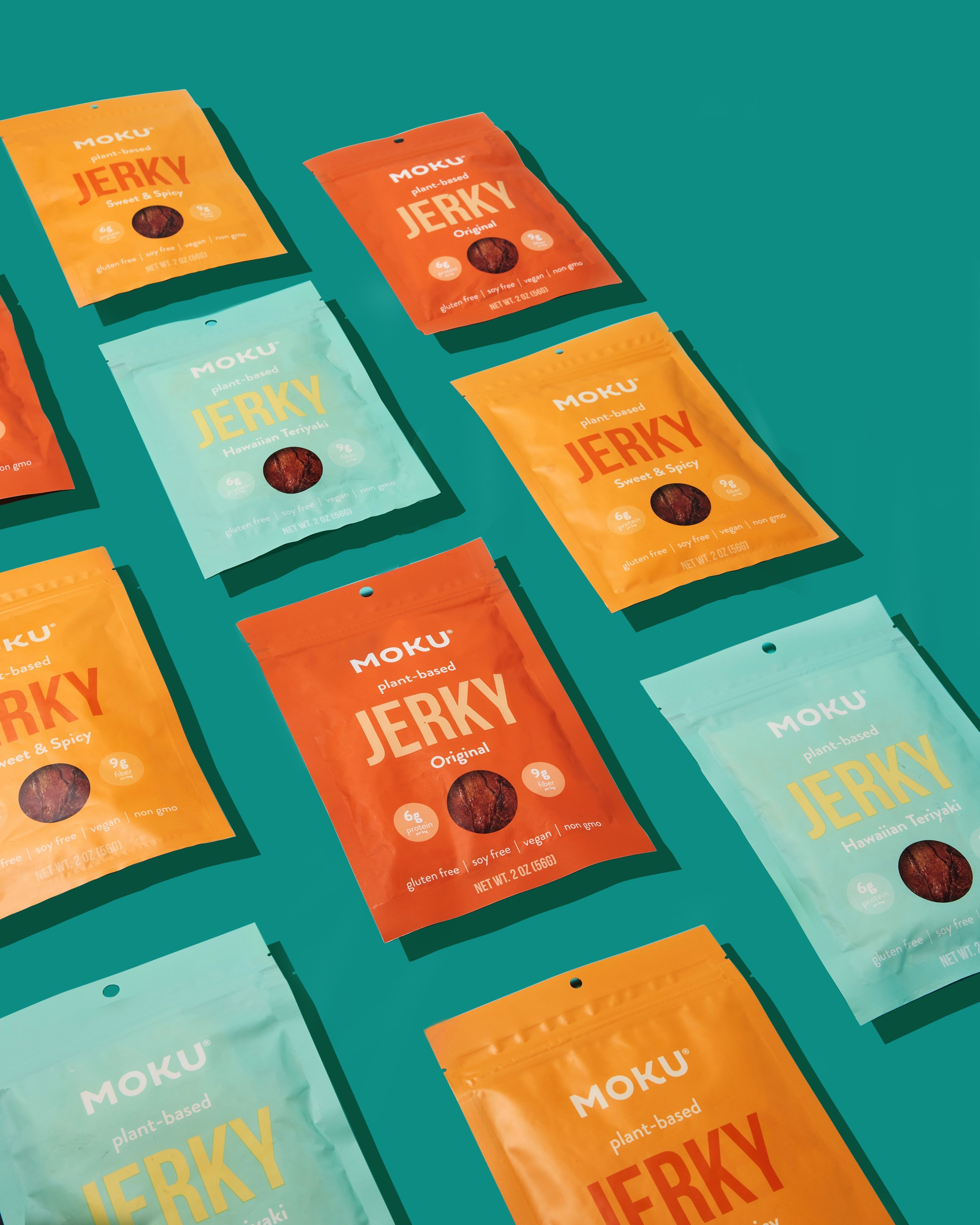 Sweet & Spicy Mushroom Jerky by Moku Foods