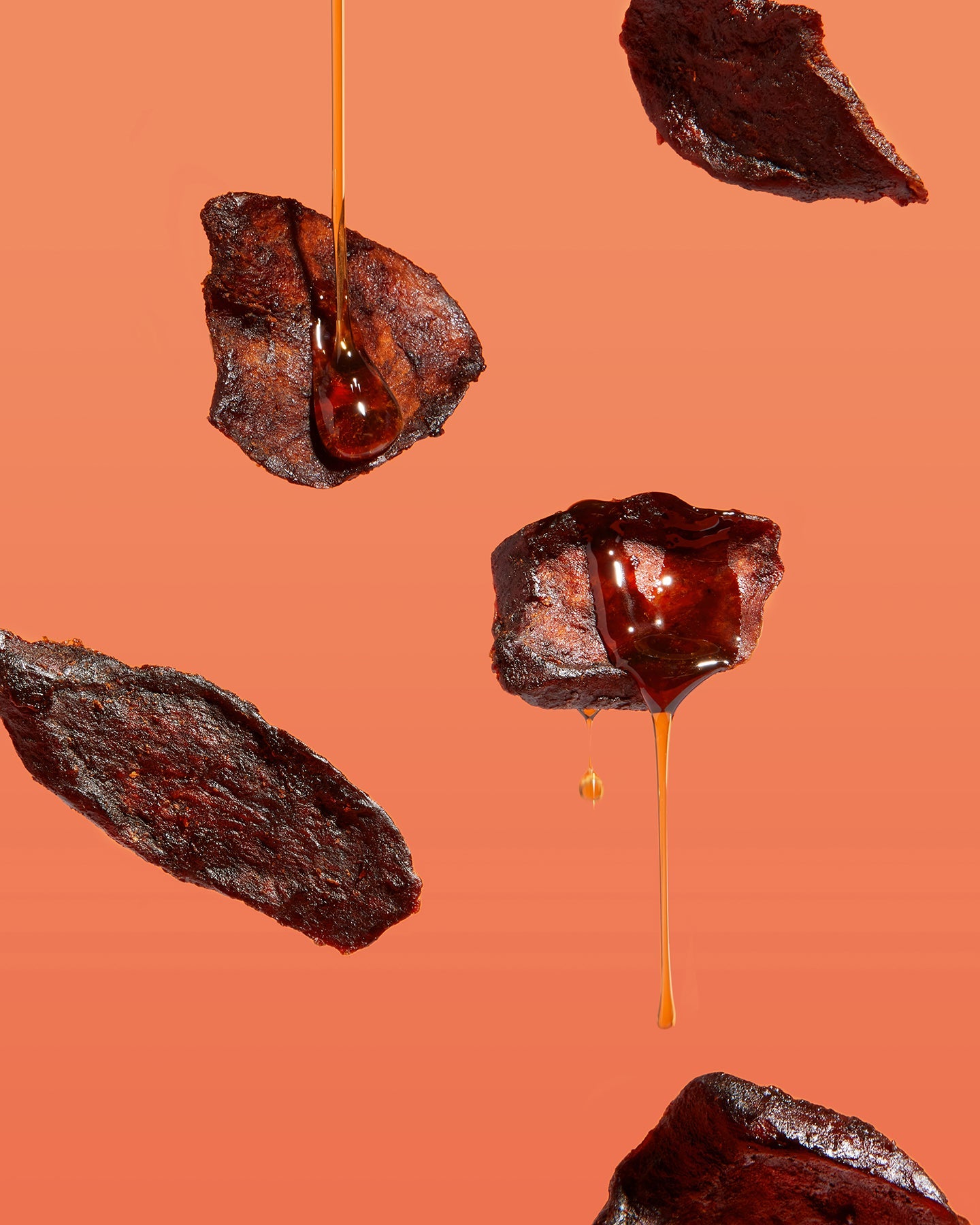 Sweet & Spicy Mushroom Jerky by Moku Foods