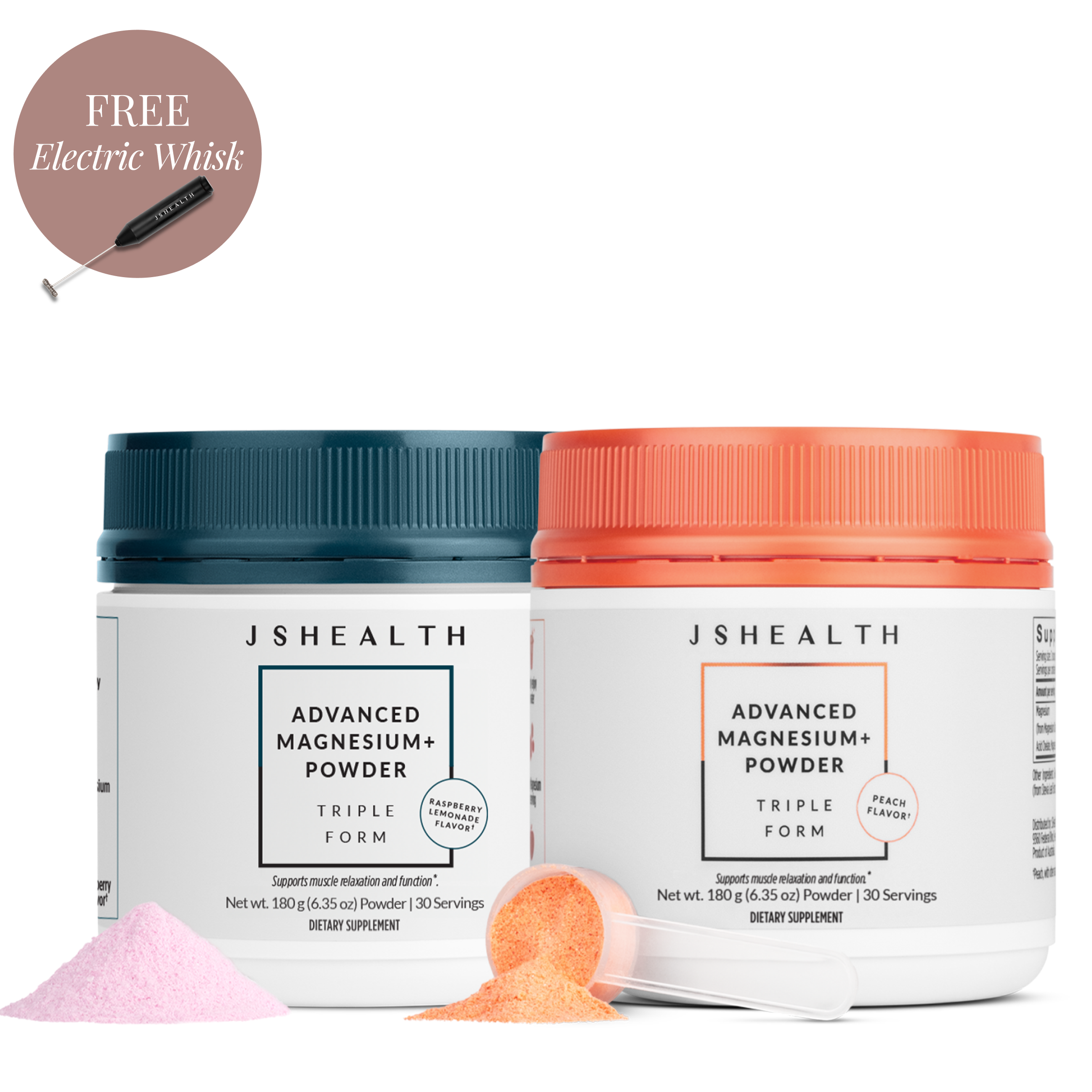 Advanced Magnesium+ Powder - Double Flavor Duo