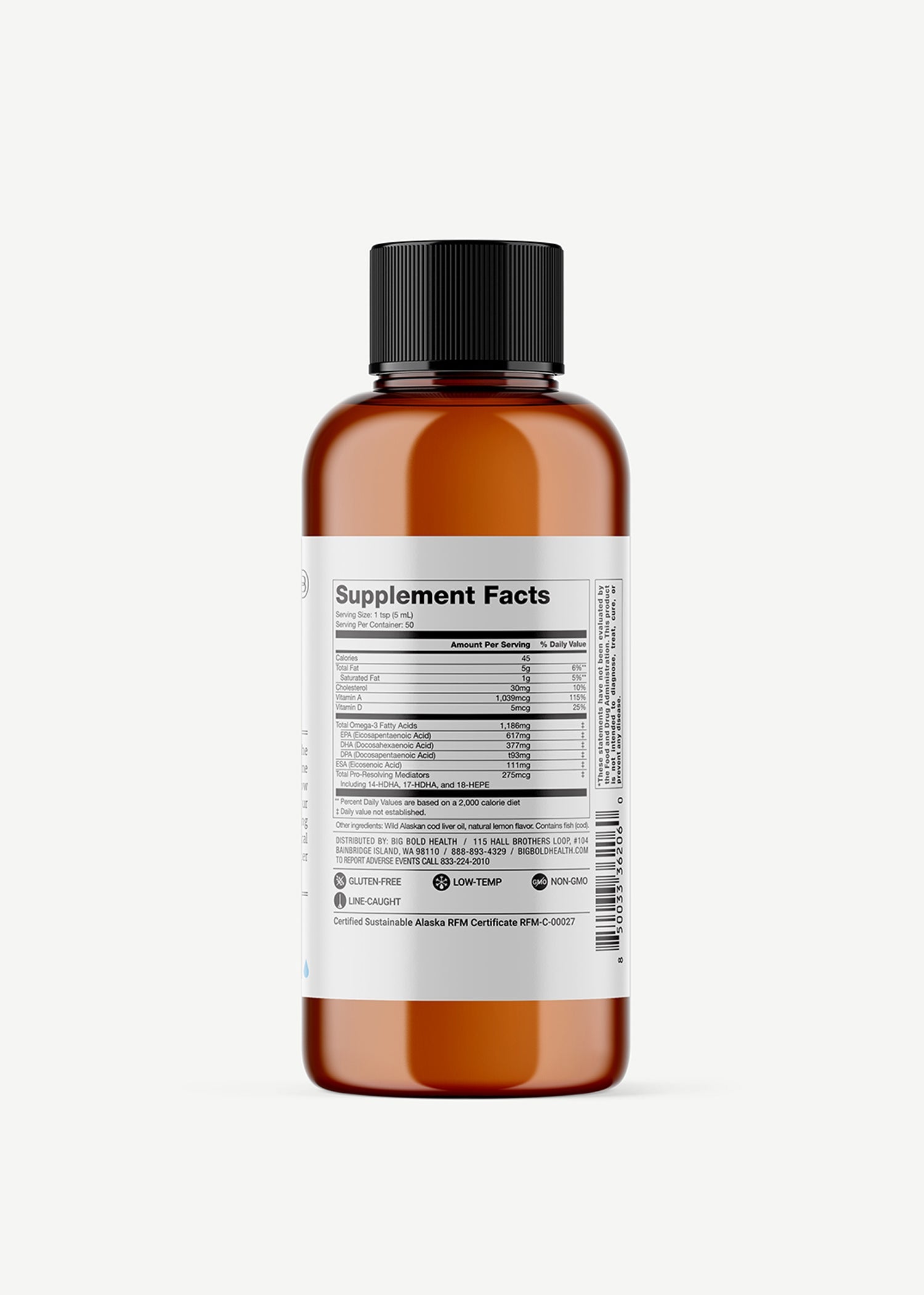 Dutch Harbor Omega® Maintain Liquid by Big Bold Health