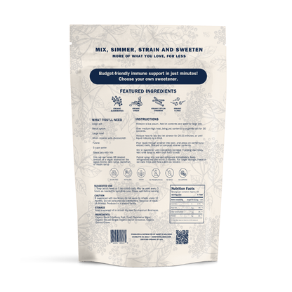 DIY Elderberry Syrup Kits and Bundles - Organic
